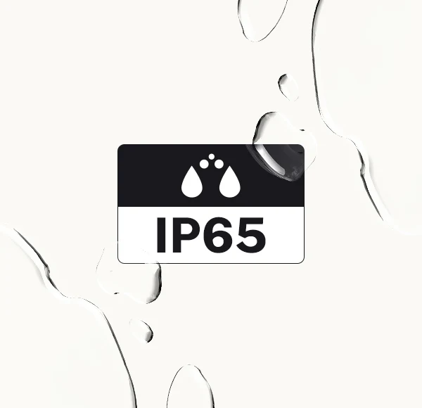 IP65 Wasserschutzklasse